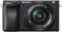 【中古】ソニー ミラーレス一眼 α6400 パワーズームレンズキット E PZ 16-50mm F3.5-5.6 OSS ブラック 幅 120mm 高さ 66.9mm 奥行き 48.8mmILCE-6400L B(2)