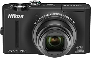 【中古】Nikon デジタルカメラ COOLPIX S8100 ノーブルブラック S8100BK 1210万画素 光学10倍ズーム 広角30mm 3.0型液晶 裏面照射型CMOS