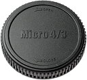 【中古】ETSUMI マイクロフォーサーズ用 レンズリアキャップ ブラック E-6333