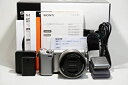 【中古】ソニー SONY ミラーレス一眼 α NEX-5R パワーズームレンズキット E PZ 16-50mm F3.5-5.6 OSS付属 シルバー NEX-5RL/S