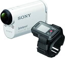 【中古】SONY ビデオカメラ アクションカム AS100VR ライブビューリモコンキット ウォータープルーフケース付 HDR-AS100VR