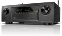 【中古】Denon AVレシーバー 7.2ch Dolby Atmos/DTS:X/HDCP2.2/ハイレゾ音源対応/ネットワーク機能 ブラック AVR-X13...