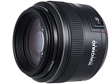 【中古】YONGNUO YN85mm f1.8 AF/MF ミディアム望遠プライムレンズ 固定焦点レンズ Canon EFマウント EOS 7DII 5DIII 5DS 5DSR 1D Mark I/II/III/IV 1DS