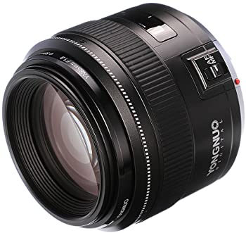 【中古】Yongnuo 85?mm f1.8?AF / MF標準Medium望遠Primeレンズ固定焦点カメラレンズfor Canon EFマウントEOSカメラ