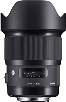 【中古】SIGMA 単焦点広角レンズ 20mm 