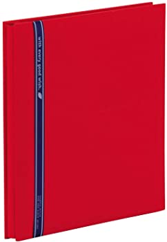 【中古】SEKISEI アルバム フリー ハーパーハウス ミニフリーアルバム 黒台紙 20ページ 11~20ページ 布 レッド XP-1001-20