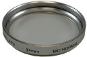 【中古】MARUMI レンズフィルター 37mm MC-N V37mm シルバー レンズ保護 ビデオカメラ用