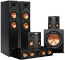 【中古】Klipsch 5.1 RP-250 リファレンス プレミア スピーカーパッケージ R-112SW サブウーファー付き エボニー