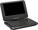 【中古】9インチ ポータブルDVDプレーヤー GRAMO-P910 BK ブラック