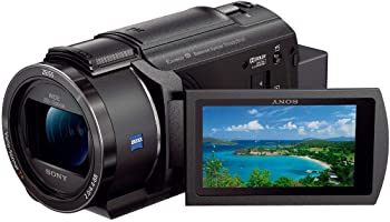 【中古】ソニー ビデオカメラ FDR-AX45 4K 64GB 光学20倍 ブラック Handycam FDR-AX45 BC