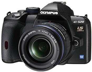 【中古】OLYMPUS デジタル一眼レフカメラ E-520 レンズキット E-520KIT