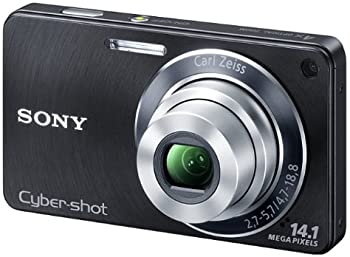 【中古】ソニー SONY デジタルカメラ Cybershot W350 ブラック DSC-W350/B