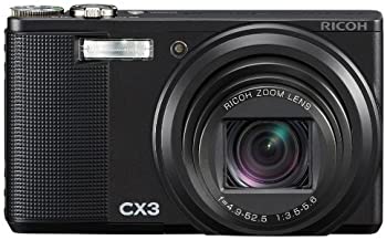 【中古】RICOH デジタルカメラ CX3 ブラック CX3BK