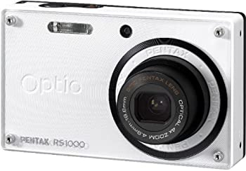 【中古】PENTAX デジタルカメラ Optio RS1000 ホワイト 1400万画素 27.5mm 光学4倍 着せ替え デジタルカメラ OptioRS1000WHOPTIORS1000WH