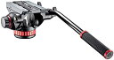 【中古】Manfrotto 2WAY雲台 プロフルードビデオ雲台 フラットベース アルミニウム製 MVH502AH