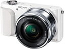 【中古】SONY ミラーレス一眼 NEX-3N パワーズームレンズキット E PZ 16-50mm F3.5-5.6 OSS付属 ホワイト NEX-3NL W