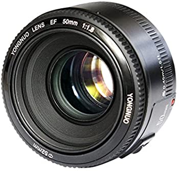 【中古】YONGNUO YN50mm F1.8 単焦点レンズ キャノン EFマウント フルサイズ対応 標準レンズ