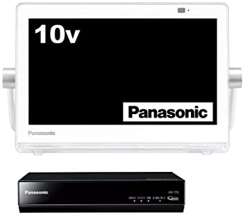 【中古】パナソニック 10V型 液晶 テレビ プライベート・ビエラ UN-10T7-W HDDレコーダー付 2017年モデル