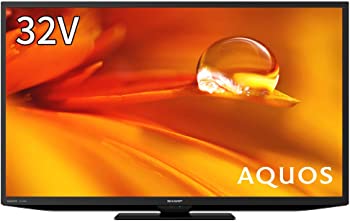 【中古】シャープ 32V型 液晶 テレビ アクオス 2T-C32DE-B ハイビジョン 外付けHDD裏番組録画対応 AQUOS 2021年モデル ブラック
