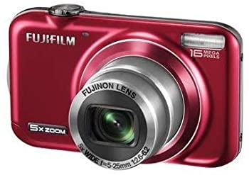 【中古】FUJIFILM デジタルカメラ FinePix JX400 レッド FX-JX400R