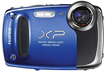 【中古】Fujifilm FinePix XP55 14MP デジタルカメラ-ブルー
