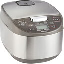 【中古】シャープ 炊飯器 マイコン方式 5.5合 黒厚釜 球面炊き シルバー KS-S10J-S