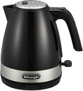 【中古】デロンギ(DeLonghi) 電気ケトル アクティブ シリーズ ブラック KBLA1200J-BK