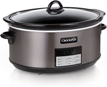 【中古】Crock Pot スロークッカー | 8クォート プログラム可能 スロークッカー デジタルカウントダウンタイマー付き ブラックステンレススチール - SCCPVFC800-DS【メーカー名】【メーカー型番】【ブランド名】【商品説明...