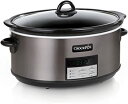 【中古】Crock Pot スロークッカー | 8クォート プログラム可能 スロークッカー デジタルカウントダウンタイマー付き ブラックステンレススチール - ...