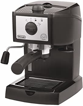 【中古】デロンギ(DeLonghi)エスプレッソ カプチーノメーカー EC152J ブラック 4カップ以下