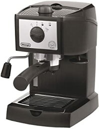 【中古】デロンギ(DeLonghi)エスプレッソ・カプチーノメーカー EC152J ブラック 4カップ以下