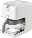 【中古】デロンギ ブラン ドリップコーヒーメーカー ホワイト 【6杯用】 CM300J-WH