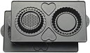 【中古】Vitantonio タルトレットプレート 2枚組 PVWH-10-TR