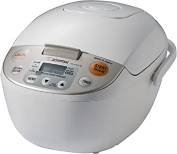 yÁzZojirushi NL-AAC10 Micom Rice Cooker (Uncooked) and Warmer, 5.5 Cups/1.0-Liter by Zojirushi