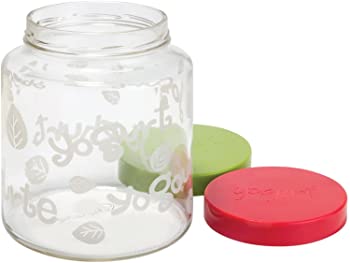 【中古】Euro Cuisine GY85 Glass Jar with Lid