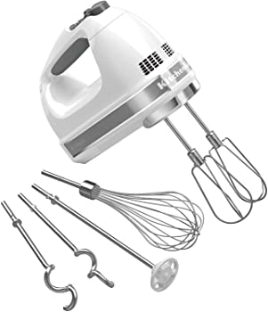 【中古】【国内輸入品】キッチンエイド Kitchen Aid 9段階変速 ハンドミキサー KHM928WH