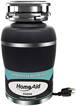 【中古】家庭用廃棄物処理器 1/2 HP HomeAid 静音食品廃棄物ディスポーザー 電源コード付き キッチンシンクACモーターユニット 連続フィードプラグインのサムネイル
