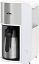 【中古】サーモス 真空断熱ポットコーヒーメーカー 1L ホワイト ECK-1000 WH