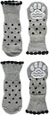 【中古】ランジュ (L'ange) DOG SOCKS frill gray L サイズ