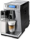 デロンギ(DeLonghi) プリマドンナXS コンパクト全自動コーヒーメーカー 自動カフェラテ・カプチーノ機能 タッチパネル メタ