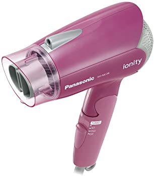 【中古】パナソニック ヘアドライヤー イオニティ ピンク EH-NE28-P