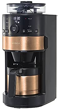 【中古】SIROCA コーヒーメーカー　SC-C123 ブラック/カッパーブラウン 【ビックカメラグループオリジナル】