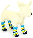 yÁzW (L'ange) DOG SOCKS border blue S TCY