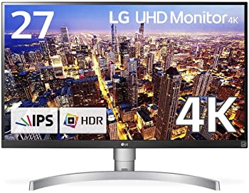 【中古】LG モニター ディスプレイ 27UK650-W 27インチ/4K/HDR10対応(標準輝度:350cd/)/IPS非光沢/HDMI×2、DisplayPort/高さ調節、ピボット対応 【中古】LG モニター ディスプレイ 27UK650-W 27インチ/4K/HDR10対応(標準輝度:350cd/)/IPS非光沢/HDMI×2、DisplayPort/高さ調節、ピボット対応