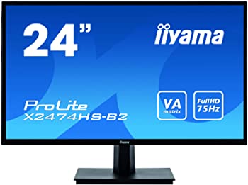 šۥޥԥ塼 iiyama ˥ ǥץ쥤 X2474HS-B2(23.6/ۥ磻LEDХå饤/֥롼饤ȥåȵǽ/DP,HDMI,D-Sub)