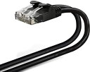 【中古】エレコム LANケーブル CAT6 10m 爪折れ防止コネクタ cat6準拠 やわらか ブラック LD-GPY/BK10