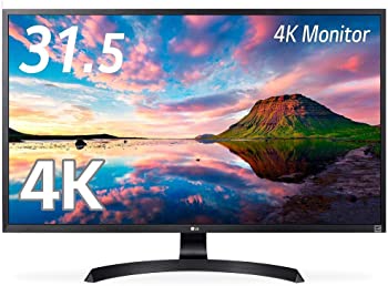 【中古】LG モニター ディスプレイ 32UD59-B 31.5インチ/4K/VA 非光沢/HDMI×2、DisplayPort/スピーカー搭載/高さ調節対応