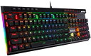 【中古】Redragon K580 青軸 ゲーミングキーボード メカニカルキーボード VATA RGB LEDバックライト 104キー衝突なし 5キーマクロ記録..