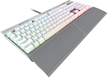 【中古】IDS Home Gaming K70 MK.2 RGB メカニカルゲームキーボード、シルバーアルミニウムフレーム - Cherry MX RAPIDFIRE