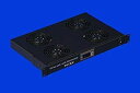 【中古】Rising Rack Mount デジタルサーバー ファン冷却システム 4ファン1U